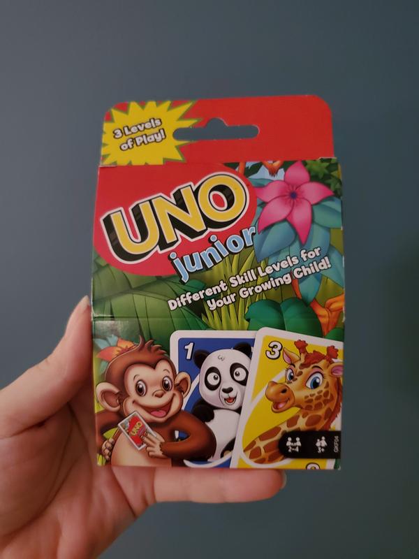 Uno Junior Zoo-Themed Card Game  Card games, Uno card game, Action cards