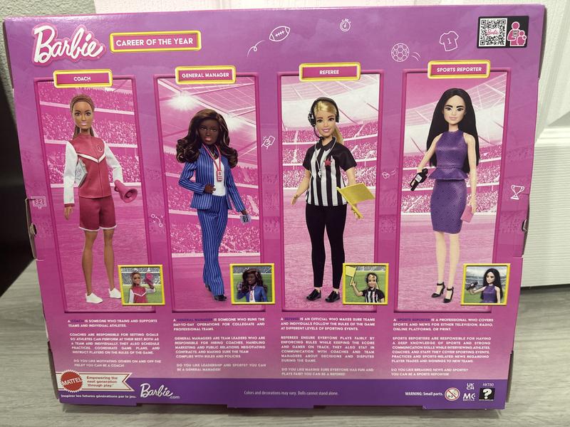 Barbie Career of the Year Women in Film Set of 4 Dolls – Mattel Creations