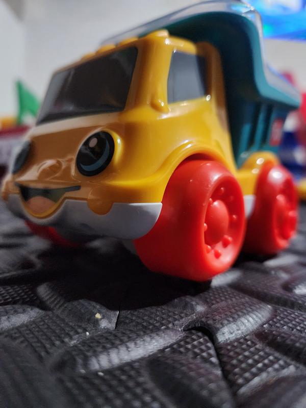Fisher Price Poppity Pop Dump Truck Push-Along Toy Ball Popper Vehicle ...
