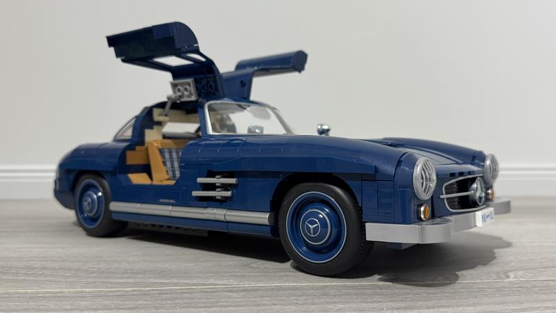 Mattel Brick Shop Hot Wheels Mercedes-Benz 300 SL | GameStop