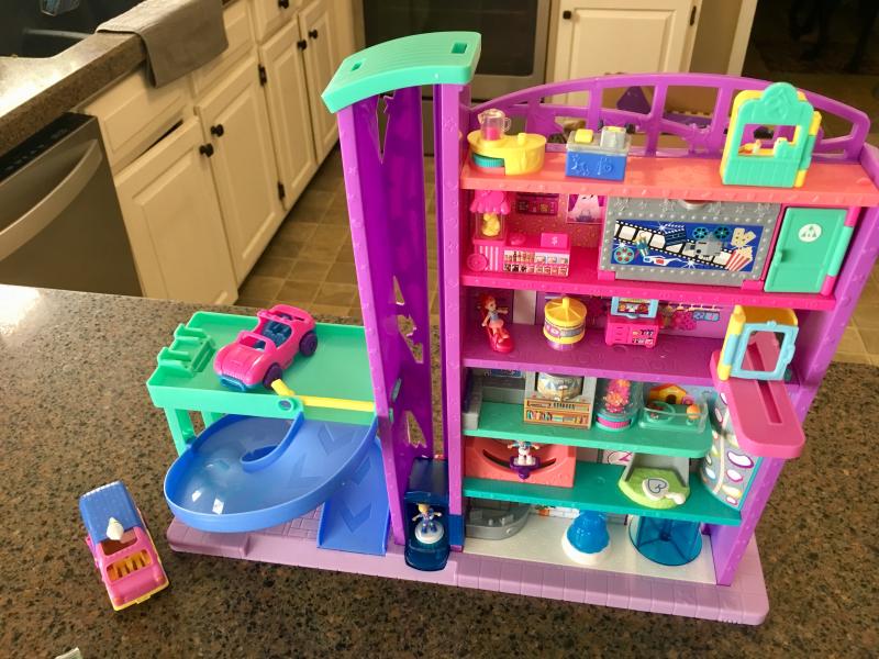 polly pocket shopping mall