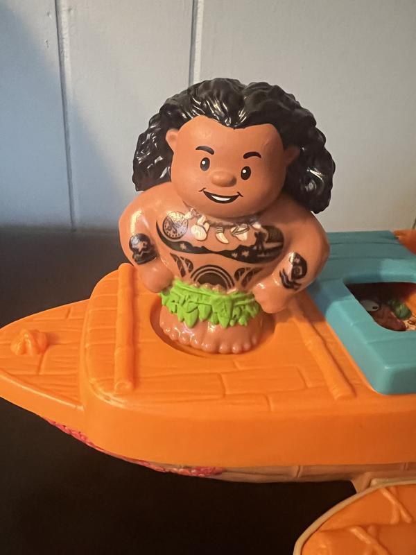 Little People Disney Princess Moana and Maui's Canoe