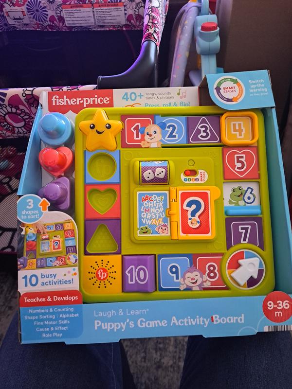 Fisher Price Puppy's Game Activity Board Baby Toy