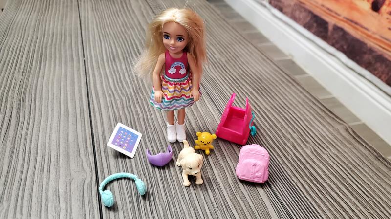 Barbie Chelsea Doll and Travel Set with Puppy - Toys At Foys