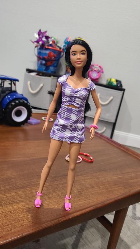 Barbie-Barbie Fashionistas-Grande poupée brune
