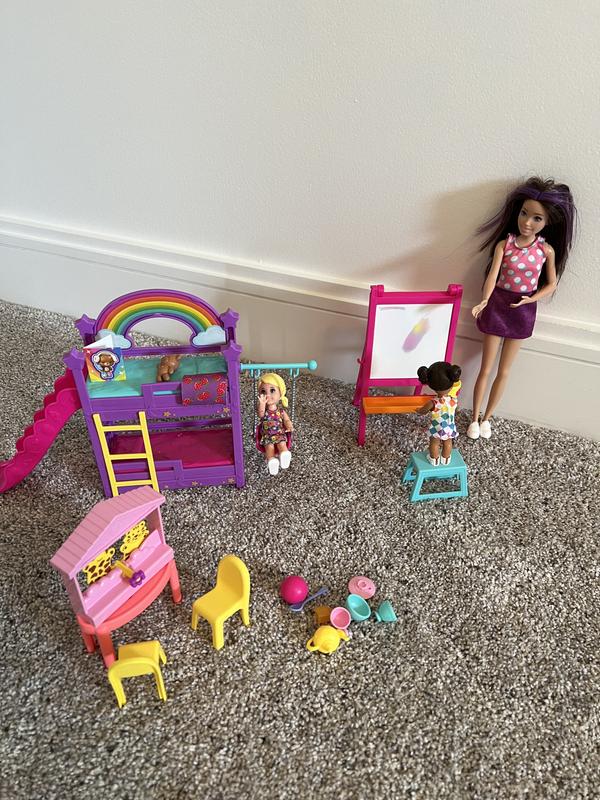 Barbie Barbie Skipper Babysitters Inc. Ultimate Daycare Playset With 3 Dolls, Fu