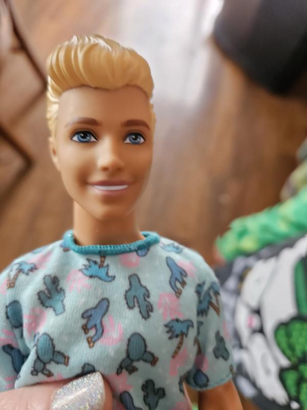 Barbie Ken Fashionistas Doll #211 with Blond Hair and Cactus Tee