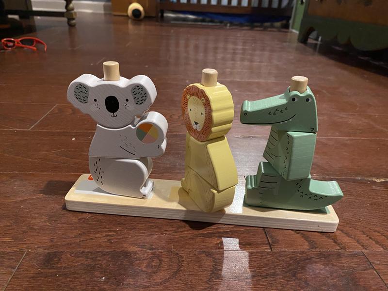 Stack & spin the animals