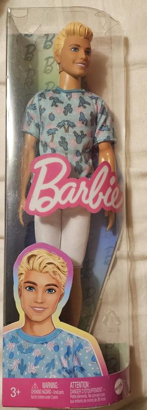 Barbie Ken Fashionistas Doll #211 with Blond Hair and Cactus Tee