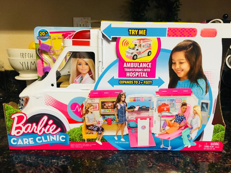 Barbie car best sale care clinic