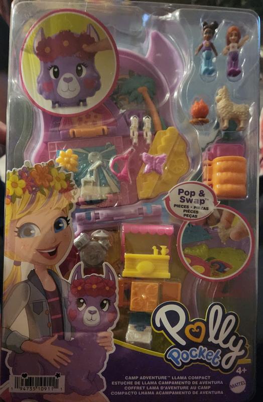 POLLY POCKET CAMP ADVENTURE Llama Compact – Shop Mattel Australia