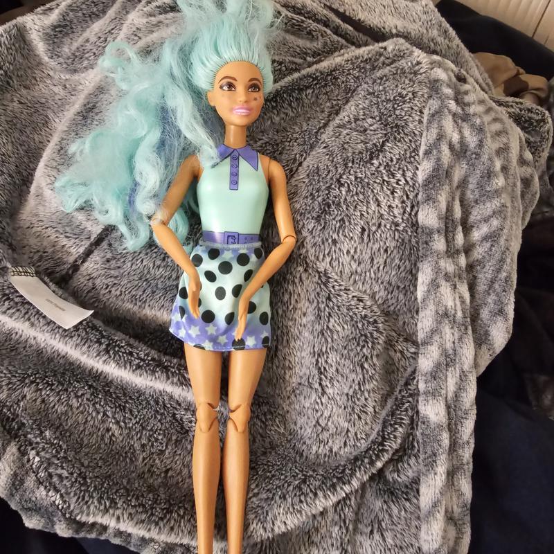 Barbie fashionista green hair clearance