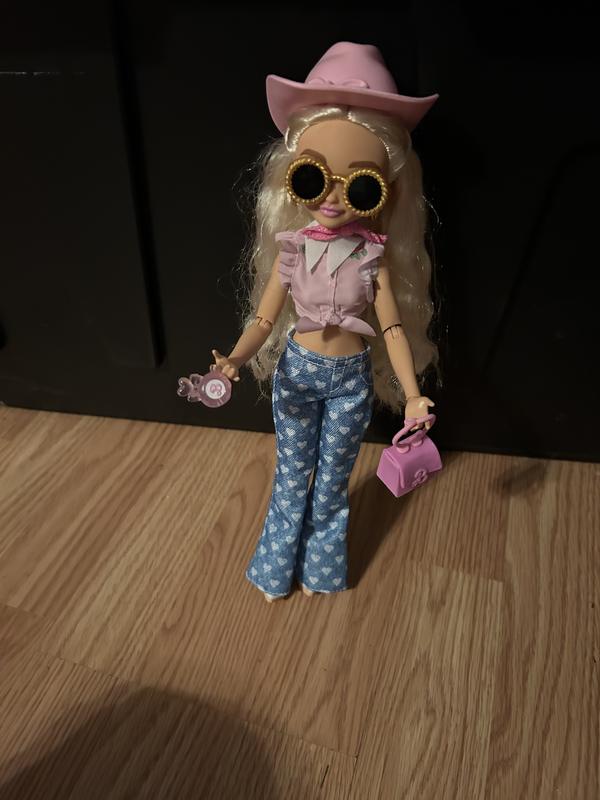 Customer photo for "Farm girl, shopping, or rodeo night she has it all"