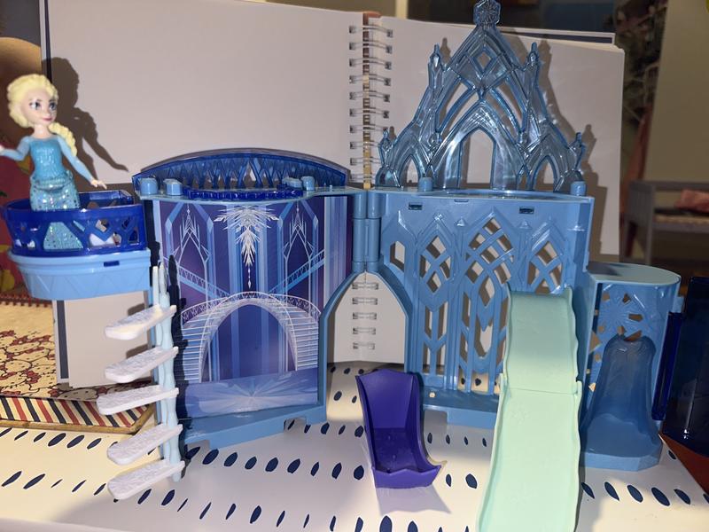 Disney frozen - palais de glace d'elsa la reine des neiges histoires à  monter - figurine - 3 ans et + Mattel