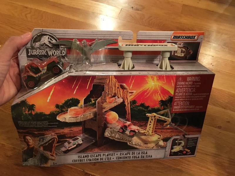 Matchbox Jurassic World Portable Island 