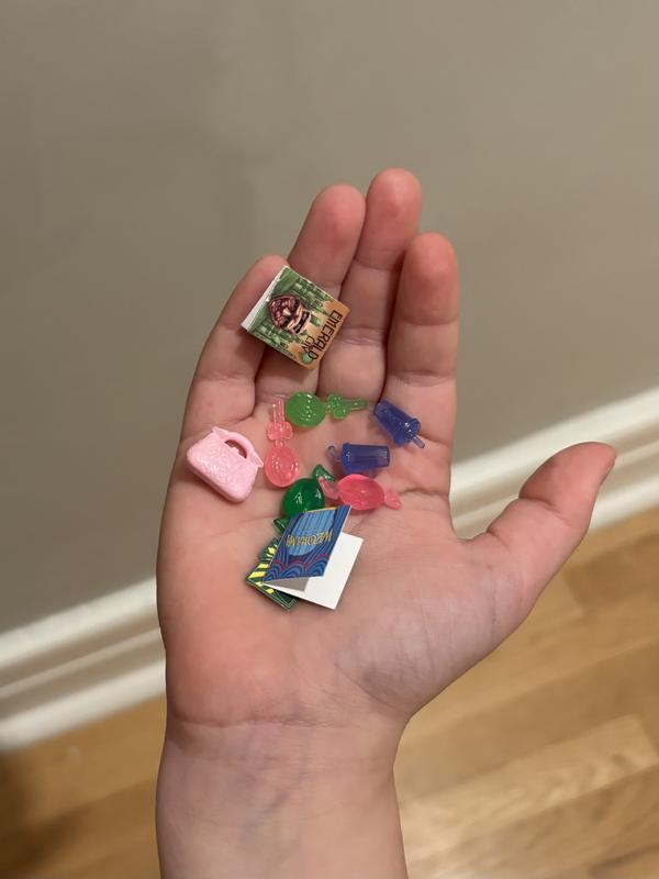 Tiny pieces in a child’s hand