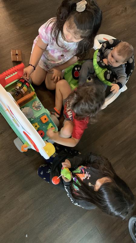 Kids all playing together! So I love that it has a lot of functions