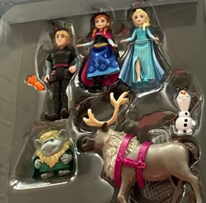 Coffret livre d'histoires et figurines La Reine des Neiges