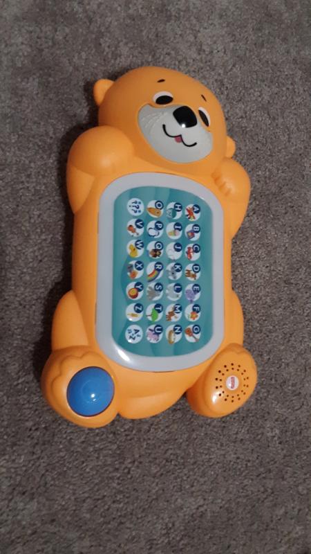 Fisher-Price Linkimals A To Z Otter Interactive Keyboard Baby Toy