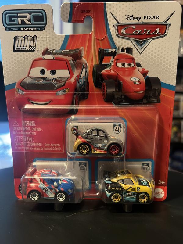 ミニカー DISNEY MOTORS Diecast mini cars Set of 3 Disney Pixar Cars Toys, Mini Racers 3-Pack Metal Toy Cars