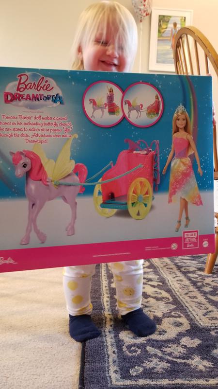 barbie dreamtopia horse and carriage