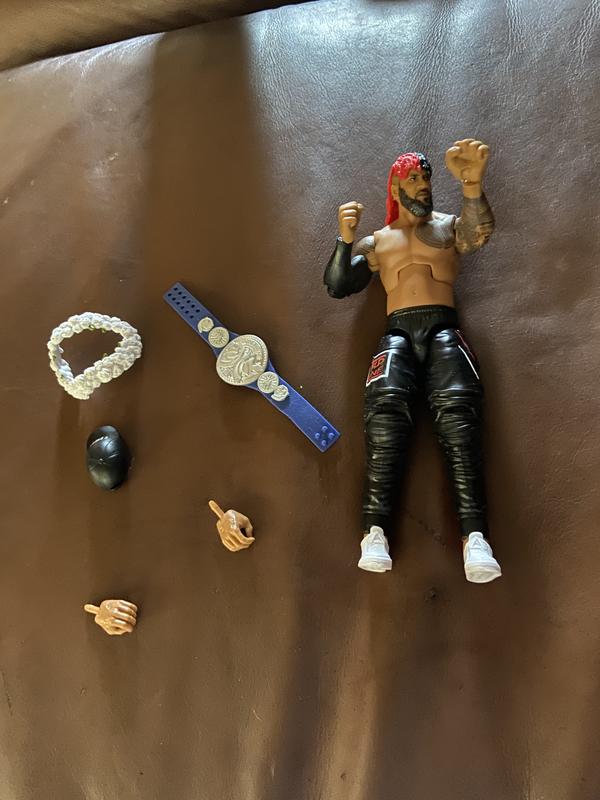 Mattel WWE Elite Collection Figura de acción Jimmy Uso Top Picks con  accesorio