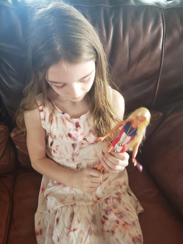 My daughter loves that she bends