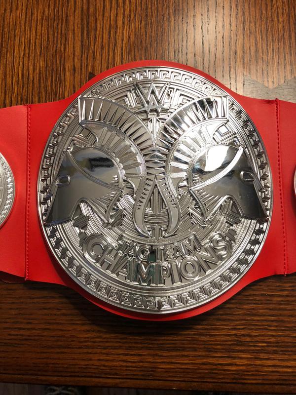 Wwe raw tag team championship store toy belt