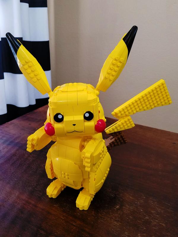 MEGA Pokémon Building Toy Kit Jumbo Pikachu (806 Pieces) 12 Inch Action  Figure For Kids