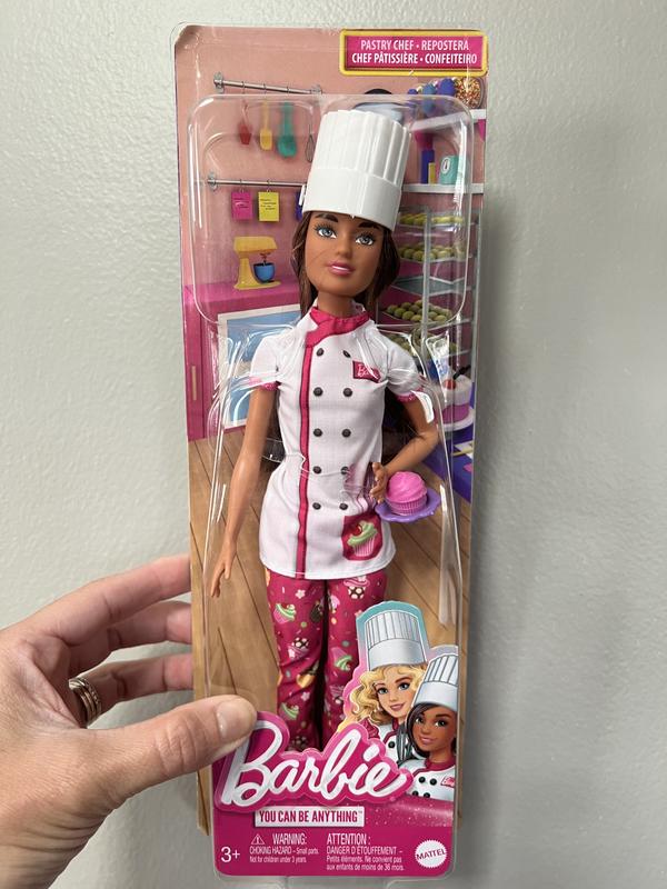 Barbie Doll & Accessories, Career Pastry Chef Doll | Mattel