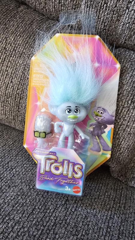 DreamWorks Trolls Band Together Guy Diamond Small Doll with Tiny