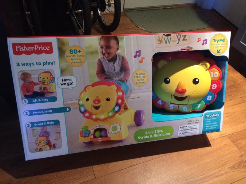 Our 3-in-1 Sit, Stride & Ride Lion has arrived!