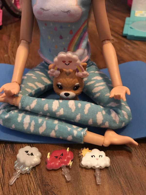 Barbie Yoga Made To Move Meditation Guided Breathe With Me Articulated Doll  Nude