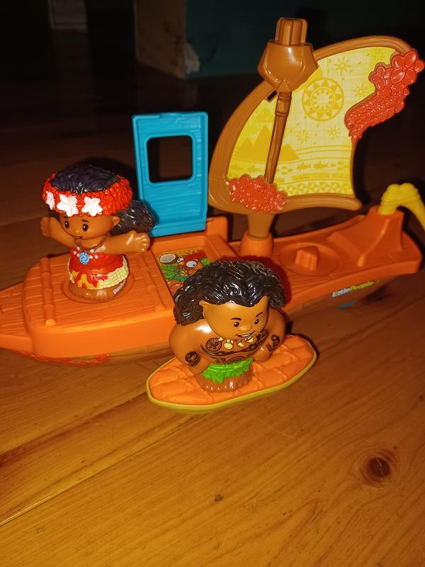 Little People Disney Princess Moana and Maui's Canoe