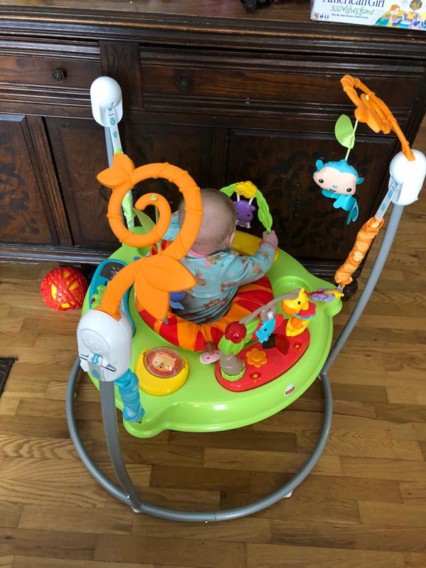 Fisher-Price Baby Tiger Time Jumperoo, Infant Activity Center with