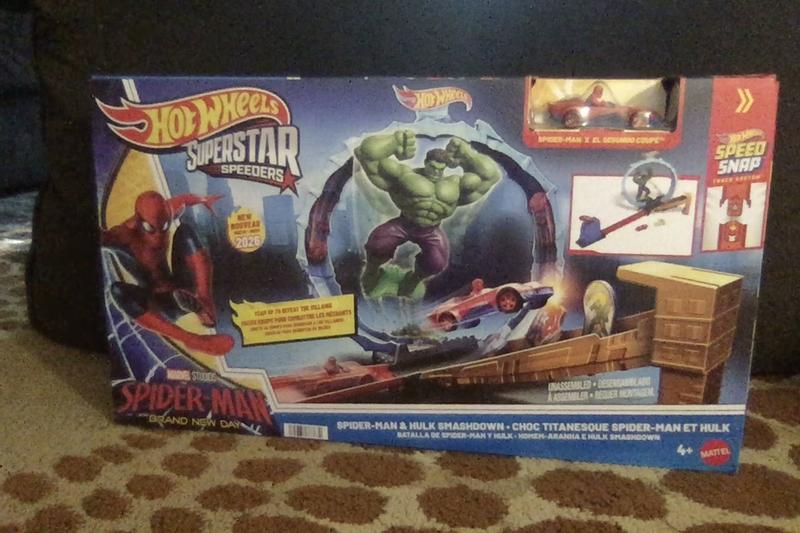 Customer photo for "Hot Wheels Spider-Man and Hulk"