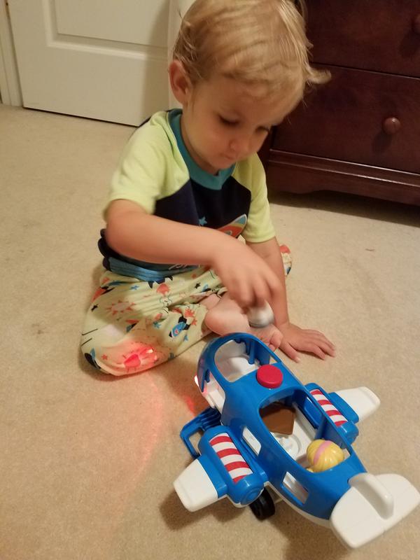 Likes the lights and sounds!