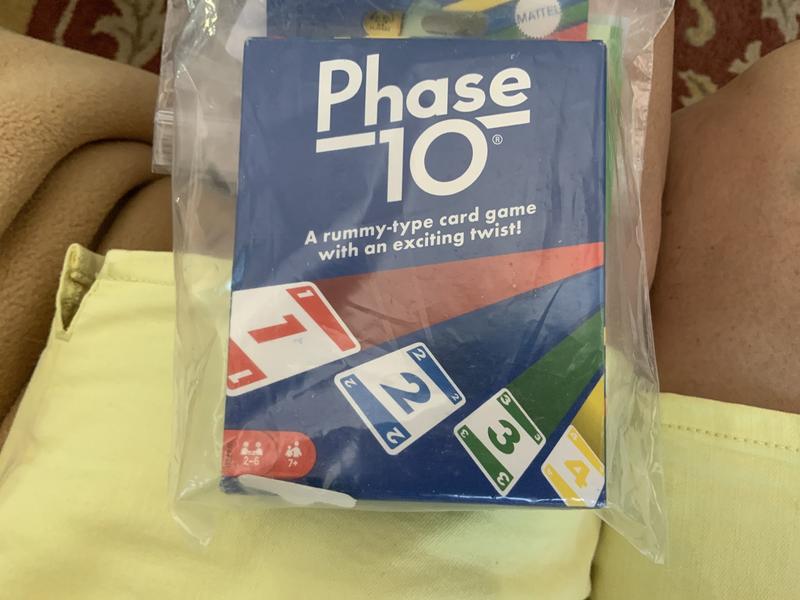 Mattel Games FPW38 Phase 10 Card Game (Packaging May Vary)