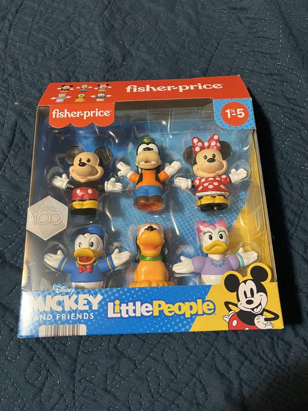 Fisher-Price Little People Disney 100 Mickey & Friends Figure Pack Toy New  W Box