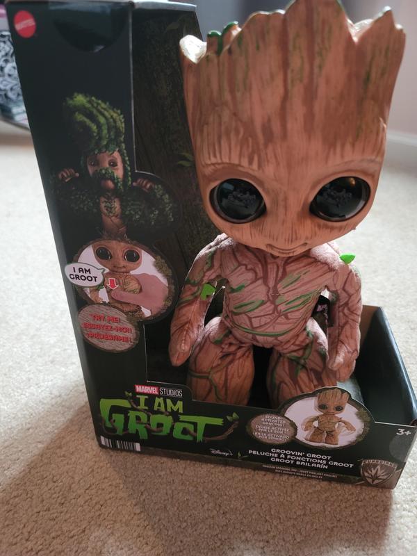 Marvel I Am Groot Dancing Groot Teddy Mattel HJM23