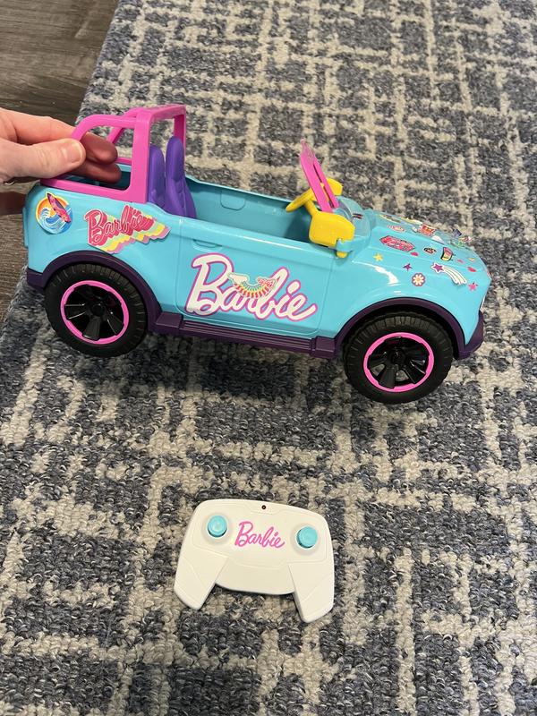 HOT WHEELS BARBIE RC SUV Vehicle Mattel