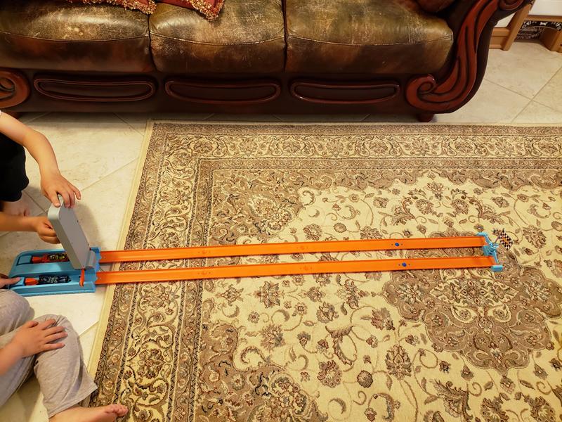 Hot Wheels Drag Set with extended tracks