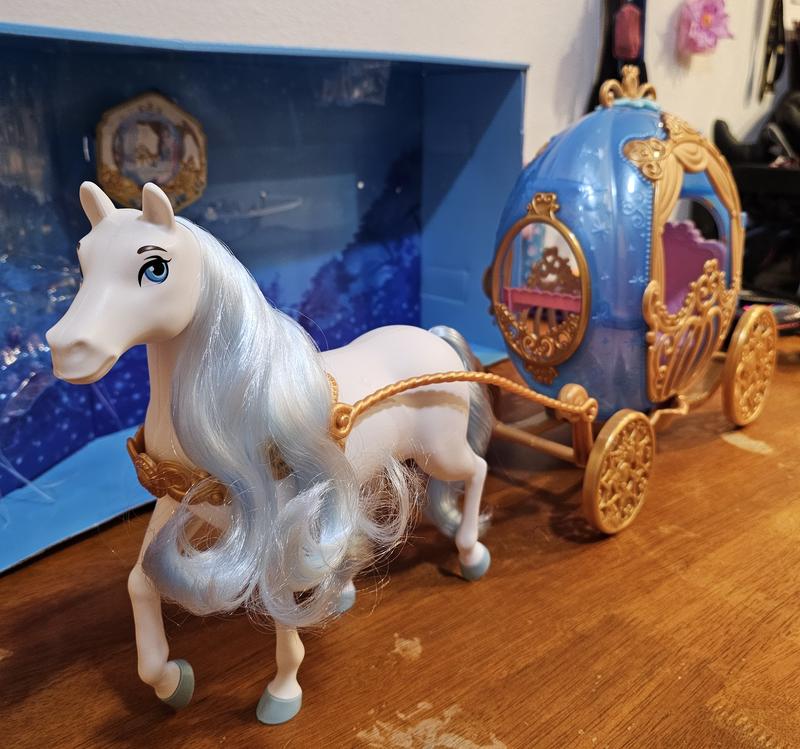 View of horse and carriage