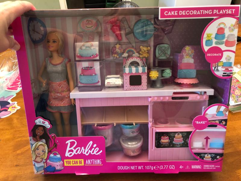 barbie bake set