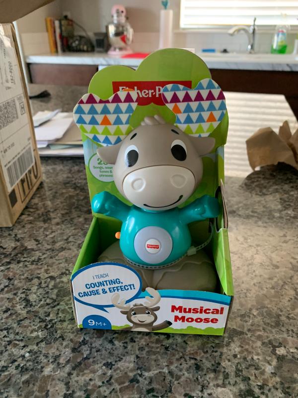 fisher price musical moose