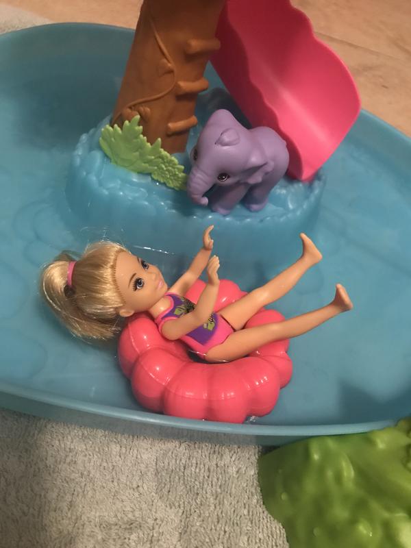 barbie and chelsea the lost birthday splashtastic pool surprise