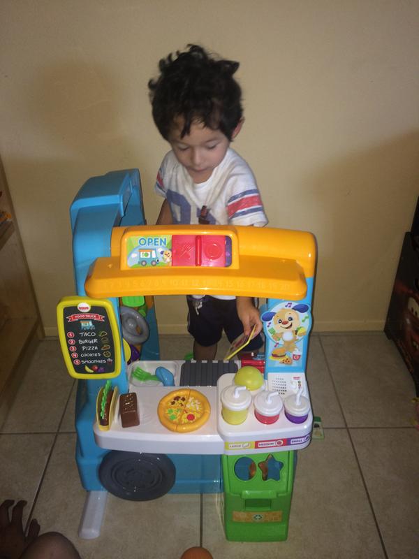 fisher price toddler food truck