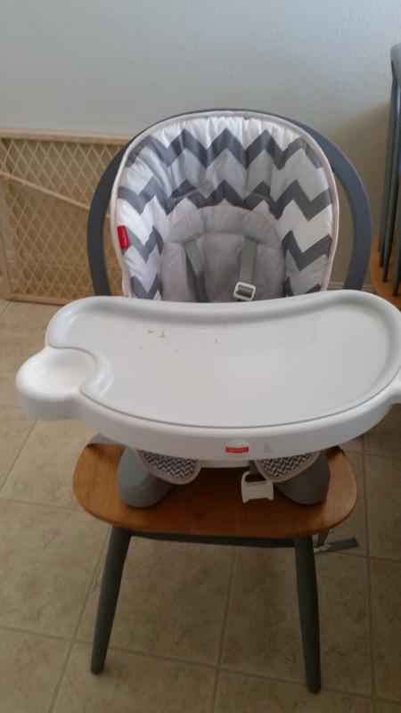 deluxe space saver high chair