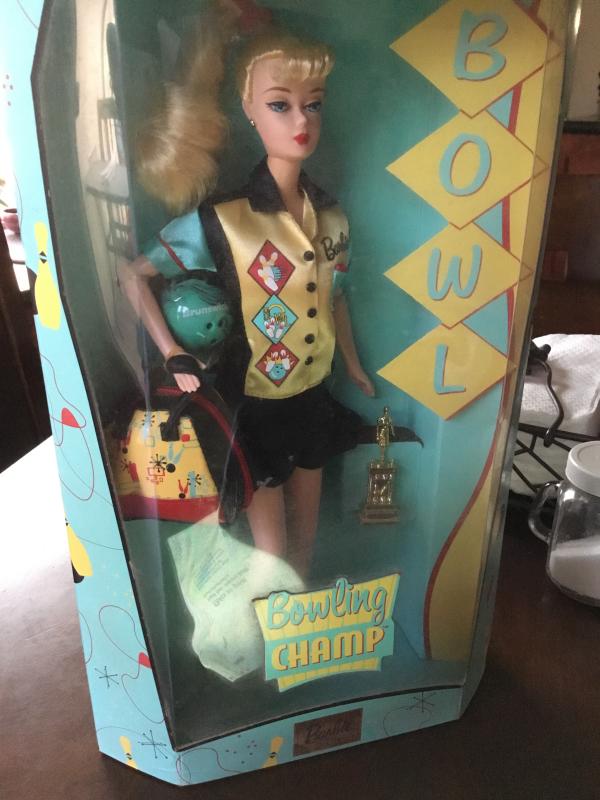 bowling barbie doll