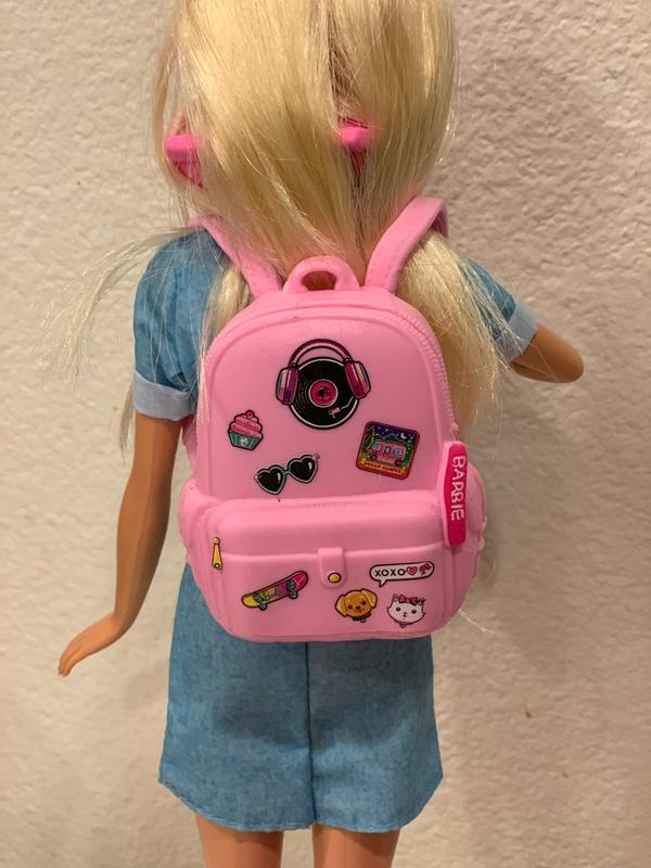 mattel barbie travel doll and accessories